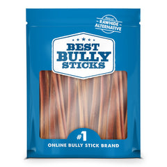 Best Bully Sticks masticable de 6 pulgadas para perros, ayuda a la higiene dental y entretenimiento