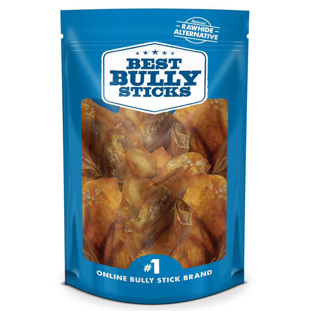 Best Bully Sticks orejas de cerdo para perros: snack natural y digerible.
