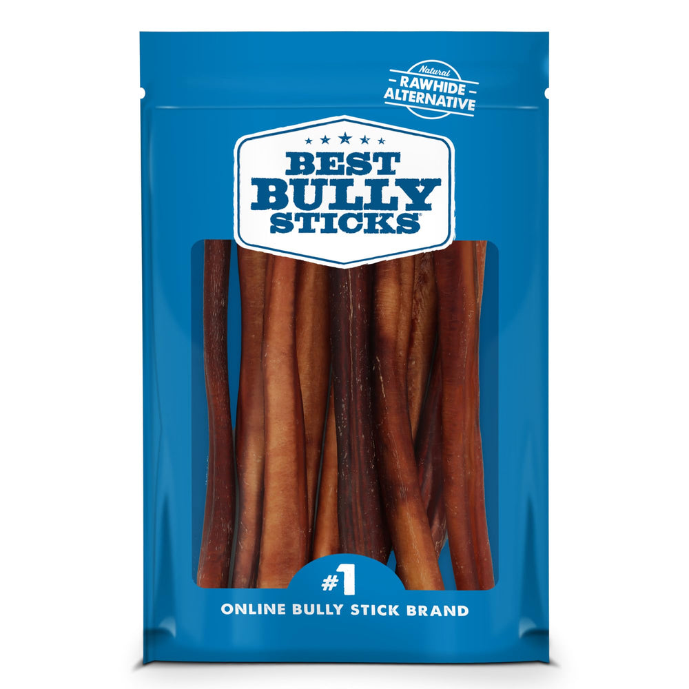 Best Bully Sticks palitos gruesos de 12 pulgadas para perros grandes.