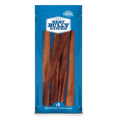 Best Bully Sticks tiras de ternera 12 pulgadas para perros grandes, sabor natural.