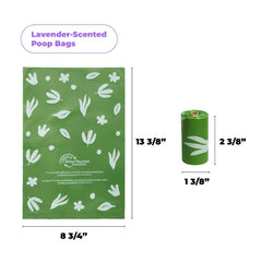 Bolsas Best Pet Supplies verde y de tamaño amplio para cualquier mascota.