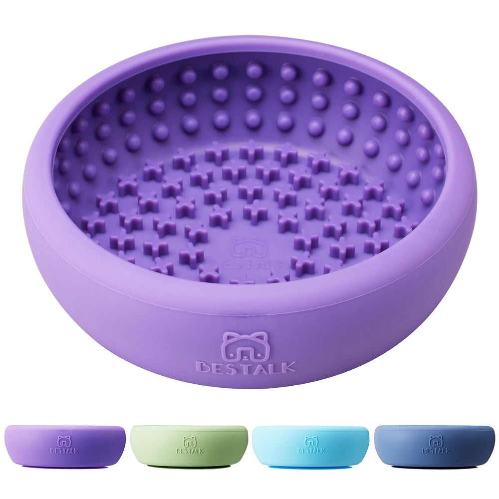 Bestalk cuenco de lamido para perros, estimula la mente durante las comidas.
