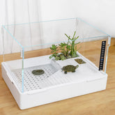 Betazooer tanque tortuga: plataforma de descanso para tomar el sol y relajarse.