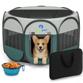 BETOPET Playpen, puerta de malla para acceso cómodo y seguro