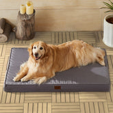 Cama BFPETHOME exterior impermeable para perros grandes, ideal para lluvia.