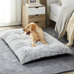 Cama BFPETHOME para perros grandes con superficie de felpa suave para descansar cómodo.