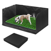 Bhyhok bandeja para perros con bordes altos protege el espacio interior.