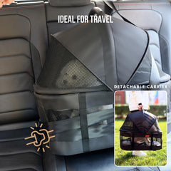 Bicystar plegado fácil, almacenamiento rápido en casa o coche.