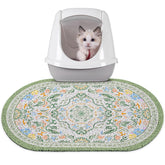 Bienbee alfombra-arena-gato-24x15: recoge la arena y protege el suelo.