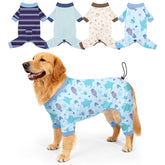 Bienbee pijamas para perro con estampado mariposa, cómodo para descansar la noche.
