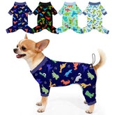 Bienbee pijamas para perro con mariposa, suaves y cómodas para dormir y jugar