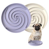 Bifeaw tazón puzzle lento para perros, ideal para alargar la comida y promover ingestión pausada.