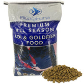 BIG KAHUNA TROPICAL FISH pellets flotantes para koi, promueven color y crecimiento.
