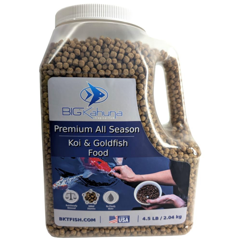 BIG KAHUNA pellets flotantes para kois de estanque, promueven crecimiento saludable