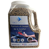 BIG KAHUNA pellets flotantes para kois de estanque, promueven crecimiento saludable