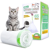 Bilibara bolsas para arena de gato con cierre de cordón, evita derrames.