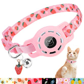 BINGPET AirTag collar para gato con cascabeles, ayuda a localizar rápidamente.