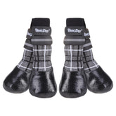 BINGPET calcetines antideslizantes para perros con agarre en suelos de madera.