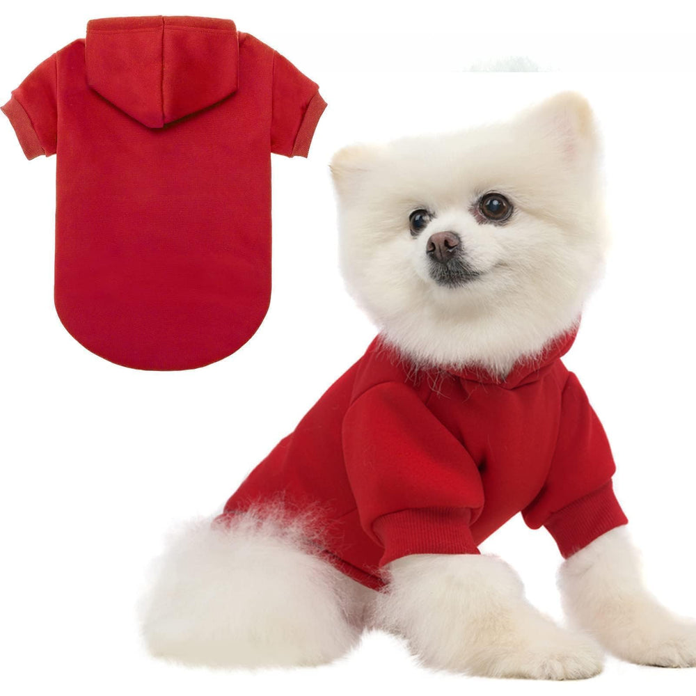 BingPet sudadera para perro, vista frontal, mantiene a tu mascota abrigada y cómoda.