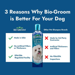 Bio-Groom acondicionador seda crema, hidrata y desenreda el pelaje.