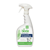 Bioda, aplicación con spray, elimina manchas de mascotas con acción enzimática.