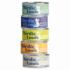 Birdie & Louie lata húmeda de atún martes, nutrición completa para todas las etapas de vida