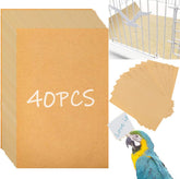 Birheatry papel grava para jaula de aves 11x17, fácil de recortar para ajuste perfecto