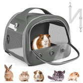 Bissap bolsa transportadora con ventana transparente para observar a tu mascota durante el viaje