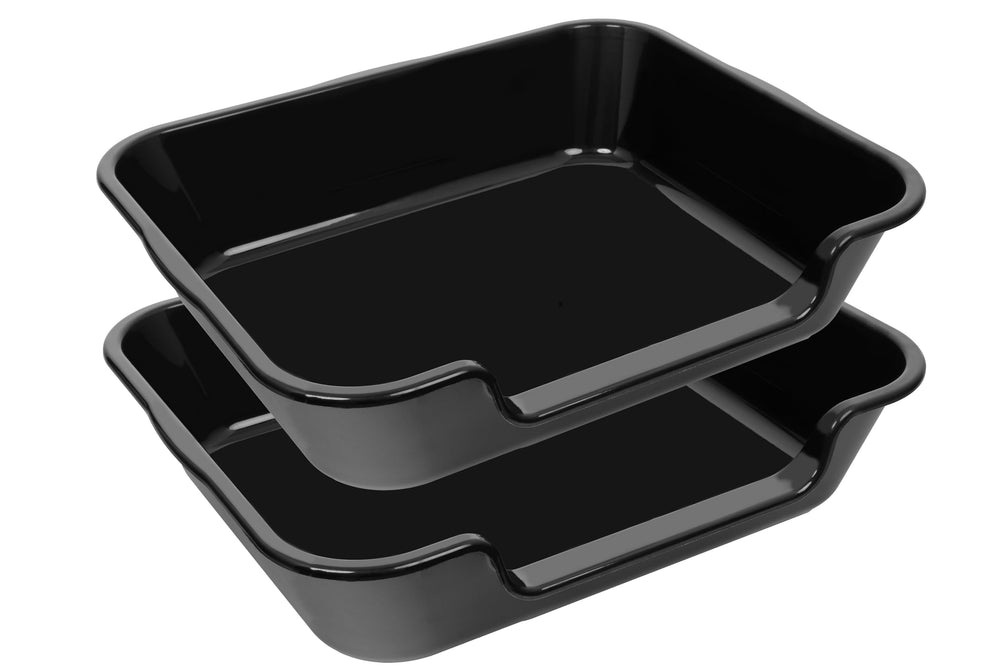 Blaucasa caja de arena grande para perros, 24 pulgadas, espacio cómodo para el entrenamiento.