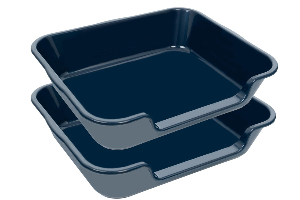 Blaucasa: bandeja para perro extra grande, vista frontal, ideal para entrenamiento interior.