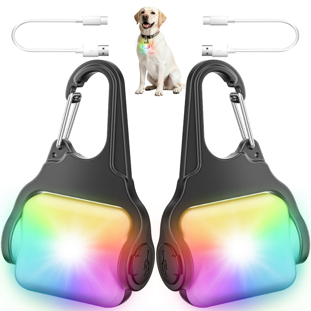 BLBS collar luz para perros, visibilidad nocturna mejorada