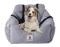 Bloblo asiento-boostero-perro-auto: soporte estable para viajes seguros.