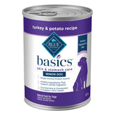 Blue Buffalo Basics Senior con pavo y patata en lata, apoyo digestivo suave