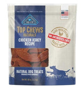 Blue Buffalo premios pollo natural, tiras deshidratadas en bolsa, snack para perros activos