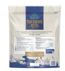 Blue Buffalo premios pollo natural, tiras deshidratadas, textura masticable ideal para entrenamiento
