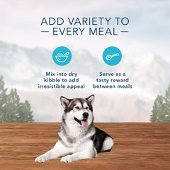 Blue Buffalo Wilderness: ingredientes naturales con vitaminas y minerales.