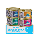 Blue Buffalo Wilderness pollo-pate, textura suave para alimentación diaria y activa