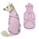 Blueberry Pet Essentials sudadera con capucha ofrece sensación suave y cálida para días fríos.