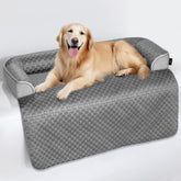 Cama Blunique enfriamiento XL 45x37 con funda para sofá mantiene al perro fresco