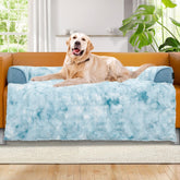 blunique cama-perro-extragrande-sofa: descanso amplio y cómodo en el salón, protege el mueble.