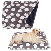 BLVOTKRO funda cama perro terciopelo rosa, tacto suave y lujoso para mascotas