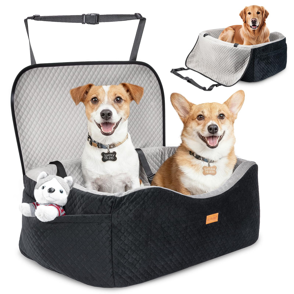 BLVRYVIO: asiento elevador para perros grandes, viaje seguro y cómodo