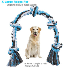 Bmag juguete cuerda para perros grandes, masticar y jugar al aire libre