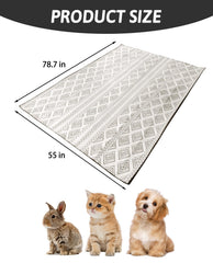 BNOSDM base antideslizante para jaula, seguridad estable para mascotas.