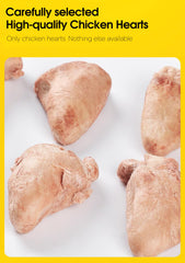 BNYEE snack alto en proteína y bajo en grasa de pollo desecado para perros y gatos.