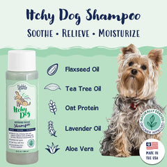 Bobbi Panter shampoo para perros, tratamiento suave para piel irritada