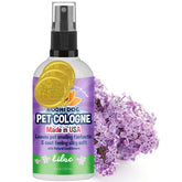 Bodhi Dog Lila: botella de colonia para mascotas con aroma suave y duradero.