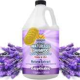 Bodhi Dog Waterless Shampoo lavanda: botella para limpieza rápida sin enjuague.