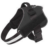 Bolux arnés sin tirones con reflector, ideal para caminatas seguras.