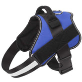 Bolux arnés para perros sin tirones con reflectante, ideal para paseos nocturnos seguros.